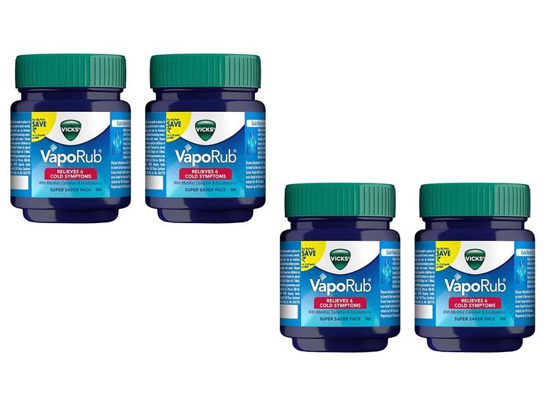 Vicks VapoRub (4, 6, 8, 10 or 20-Pack)