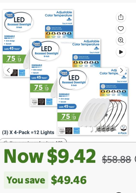 $9.42 PACK OF 12 👀