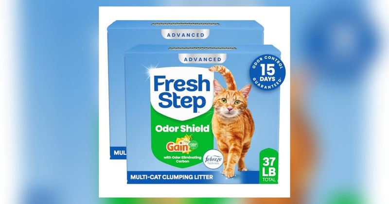 $33.59 FRESH STEP CAT LITTER FOR $19.99