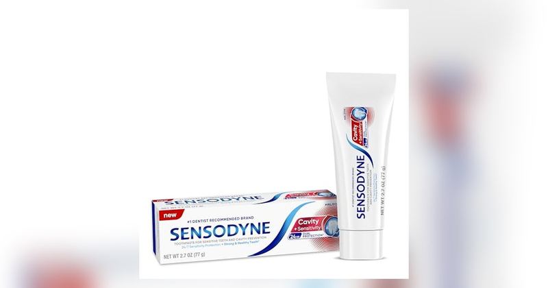 $3 SENSODYNE CAVITY + SENSITIVITY TOOTHPASTE