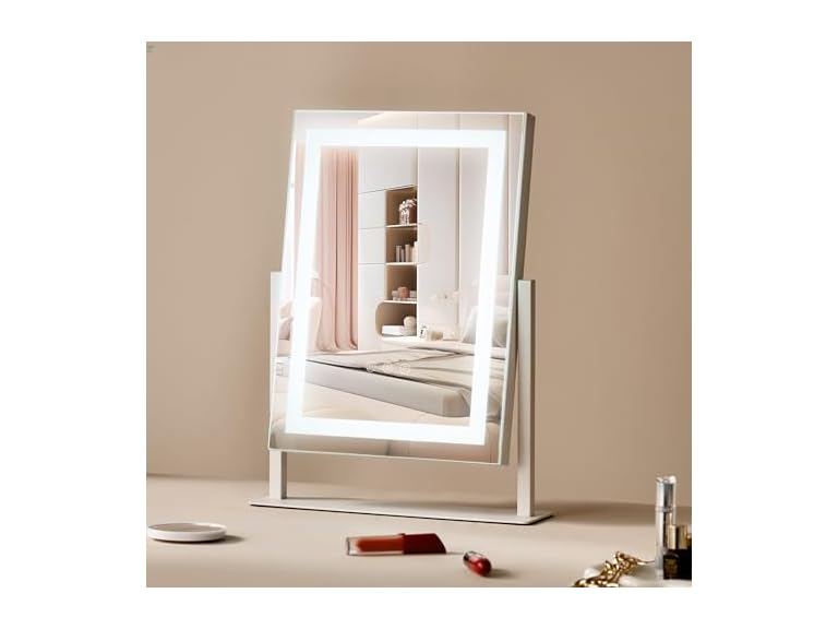 Vanity Mirror with Lights, Three 16.1x11.8in