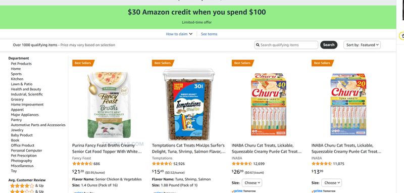 $30 Amazon Credit is BACK