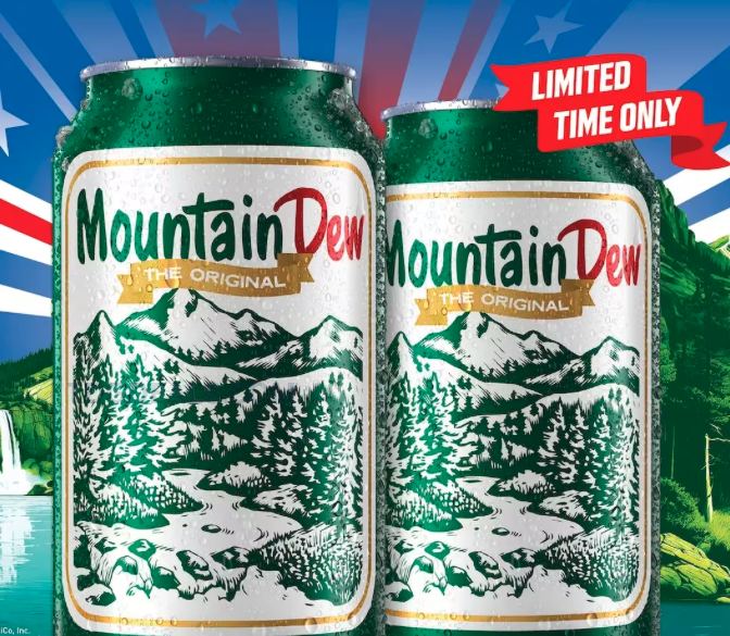 🟢 5¢ MOUNTAIN DEW COLLECTOR CAN DROP