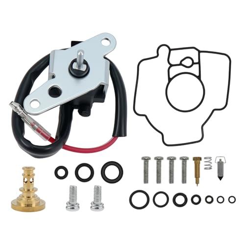 24-757-01-S Fuel Shut-Off Solenoid Kit Fits for Kohler CH25 CH680 CH730, 2475703-S Compatible with Kohler Command PRO Twin-Cylinder Engines with Carburetor Repair Kit
