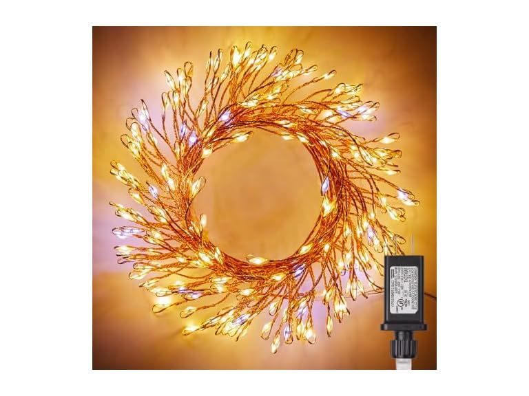 80% OFF: SmartDawn Fairy Lights Plug in 200-LED