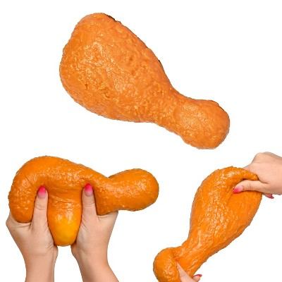 Sunny Days Squeeezy Fried Chicken Leg Fidget Toy