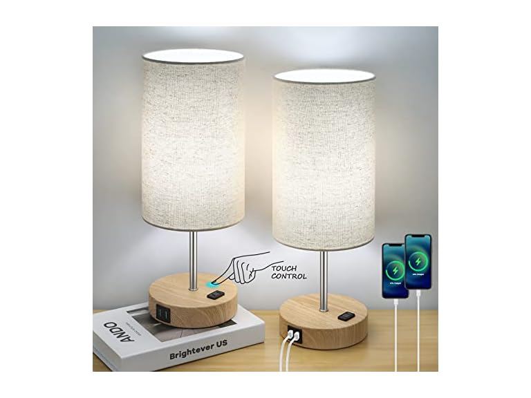75% OFF: Brightever Table Lamp Set of 2