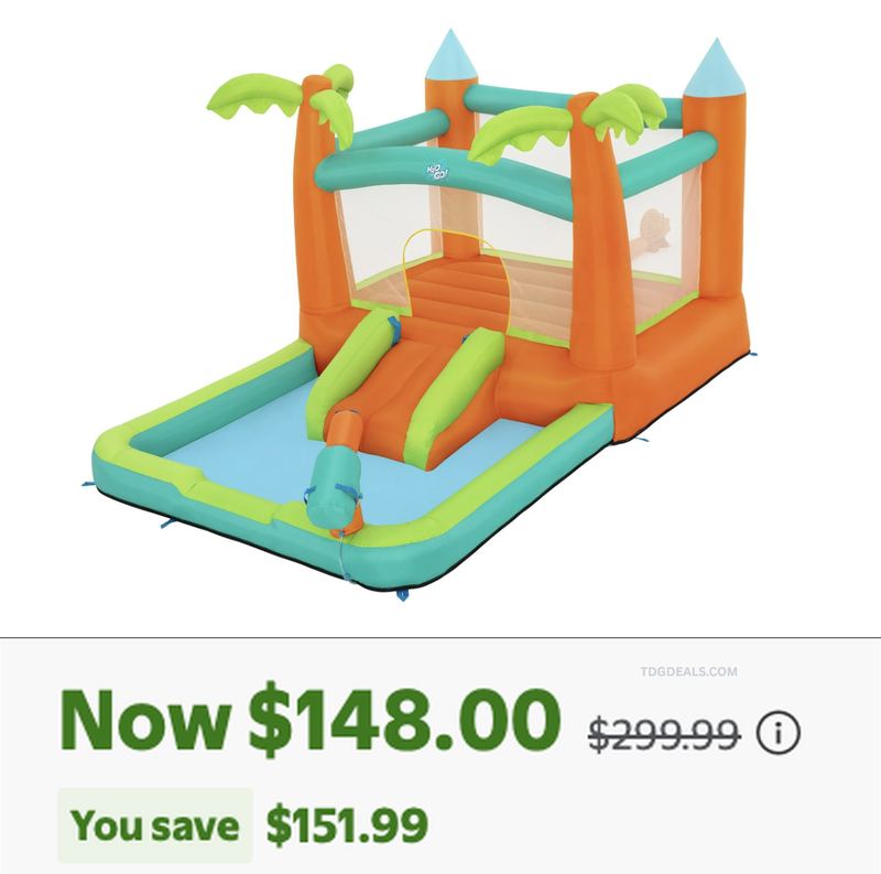 $299.99 H2OGO! INFLATABLE MEGA BOUNCER NOW $148