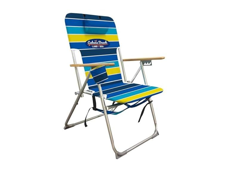 Cabana Beach Folding Chair, Bold Stripe