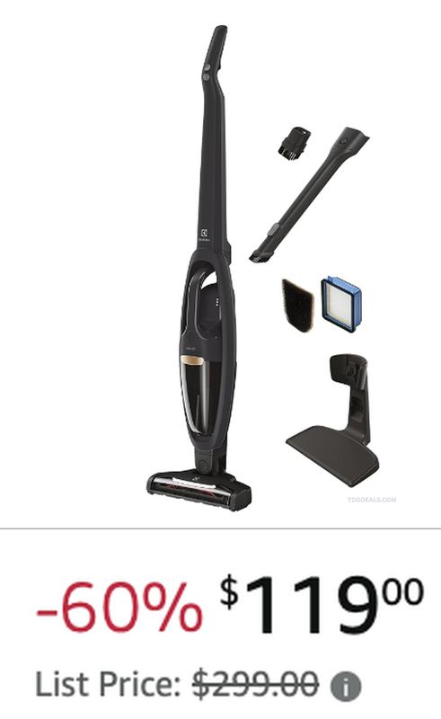 -60% OFF Electrolux WellQ7 Cordless 2-in-1 Vacuum 🧹