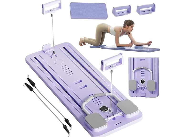 76% OFF: Portable Pilates Reformer Home Gym