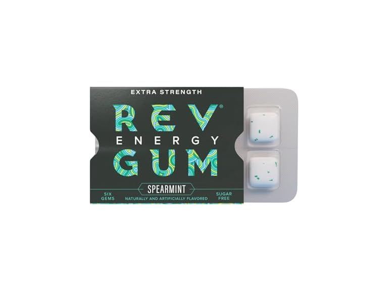 Rev Gum Caffeine Energy Gum