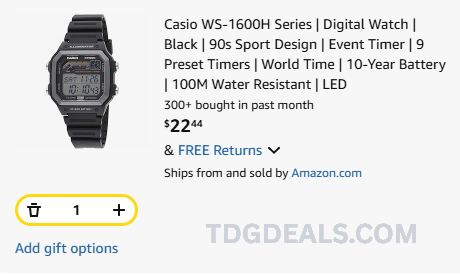 $22 CASIO WATCH ⌚️
