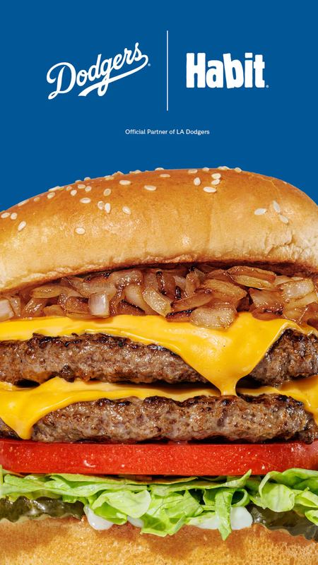 FREE DOUBLE CHAR FOR DODGERS FANS ⚾🍔