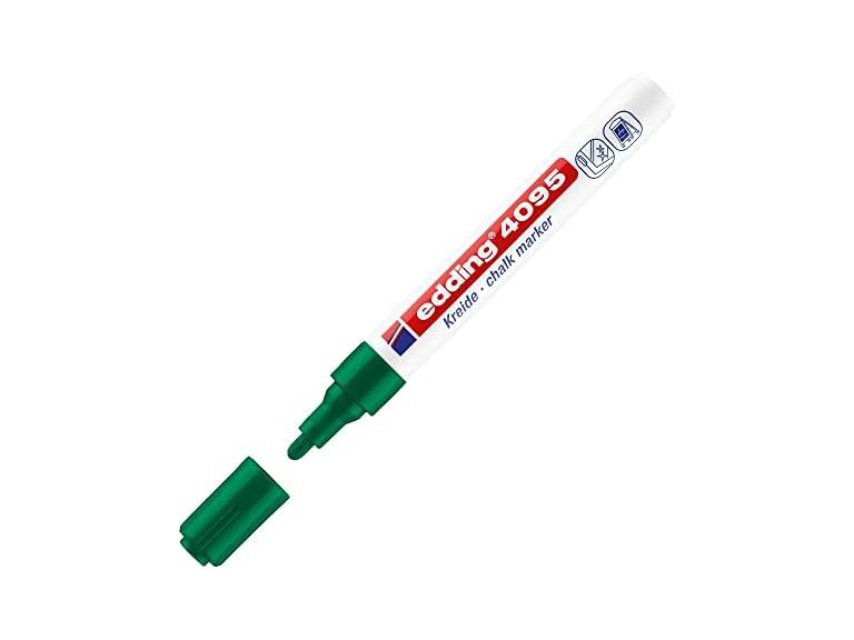edding 4095 Chalk Marker - Green (Box of 10)