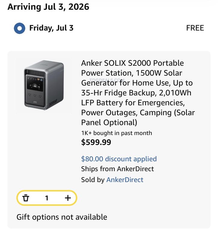 $600 ANKER POWER STATION 👀