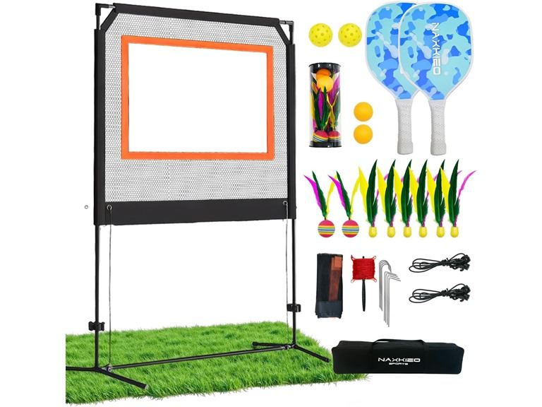 76% OFF: Paddle Game Set w/ Net Backyard Fun