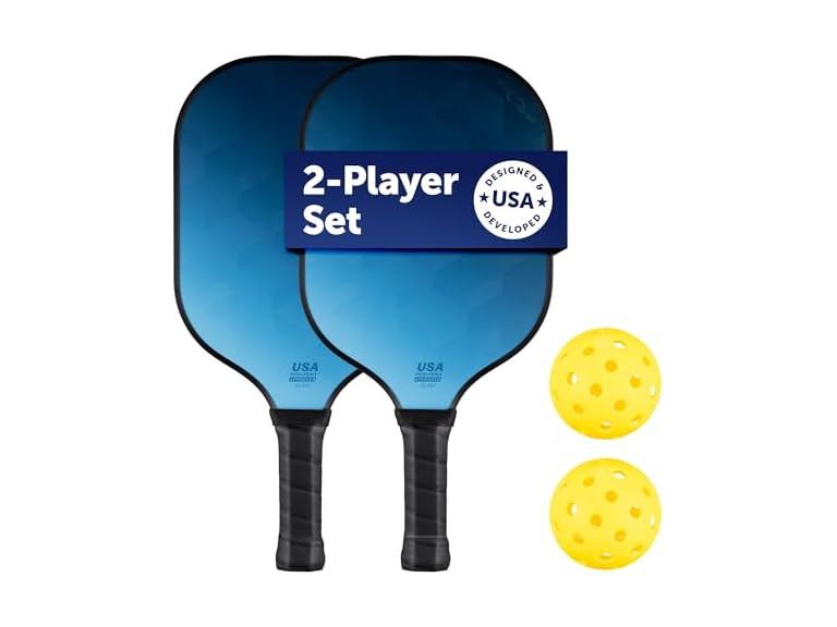 75% OFF: Sport Squad 2-Player Pickleball Paddle Set