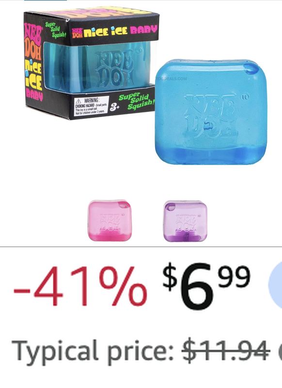 Schylling NeeDoh Nice Ice Baby in-stock