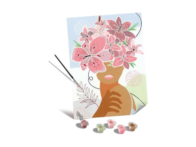 83% OFF: Ravensburger Relax CreArt Flowers My Mind DIY Kit