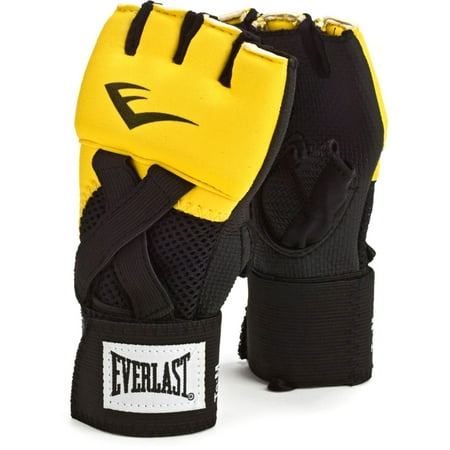 Everlast EverGel Handwraps, Medium, Yellow – for Boxing, Training & Exercise