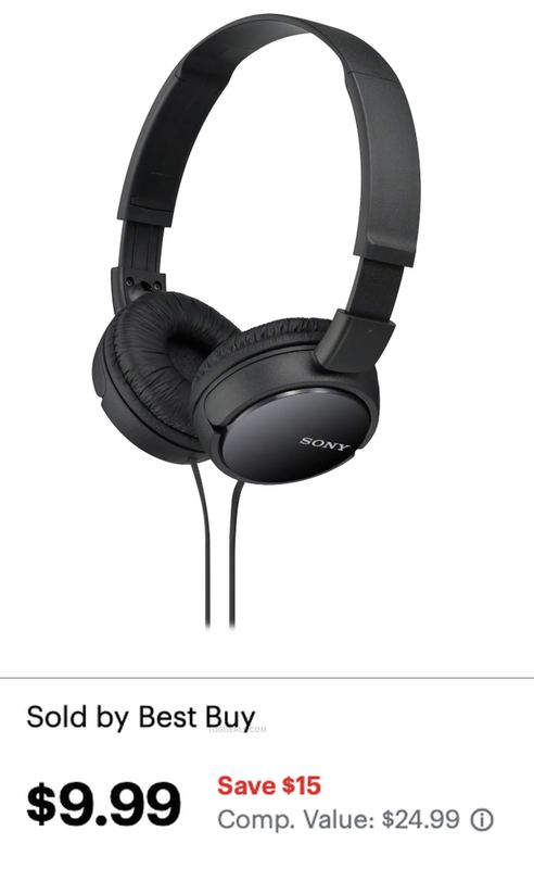 $9.99 SONY WIRED HEADPHONES 🎧
