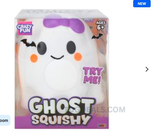 Ghost Squishy Squeeze Toy