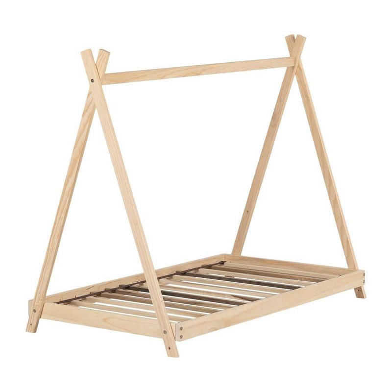 South Shore - Sweedi Bed, Natural Wood