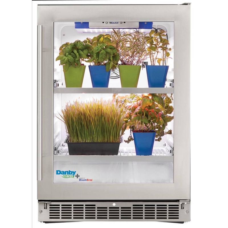 Danby - 5.8 cu. ft. Herb Grower with 32-Watt LED BloomBoss Lighting