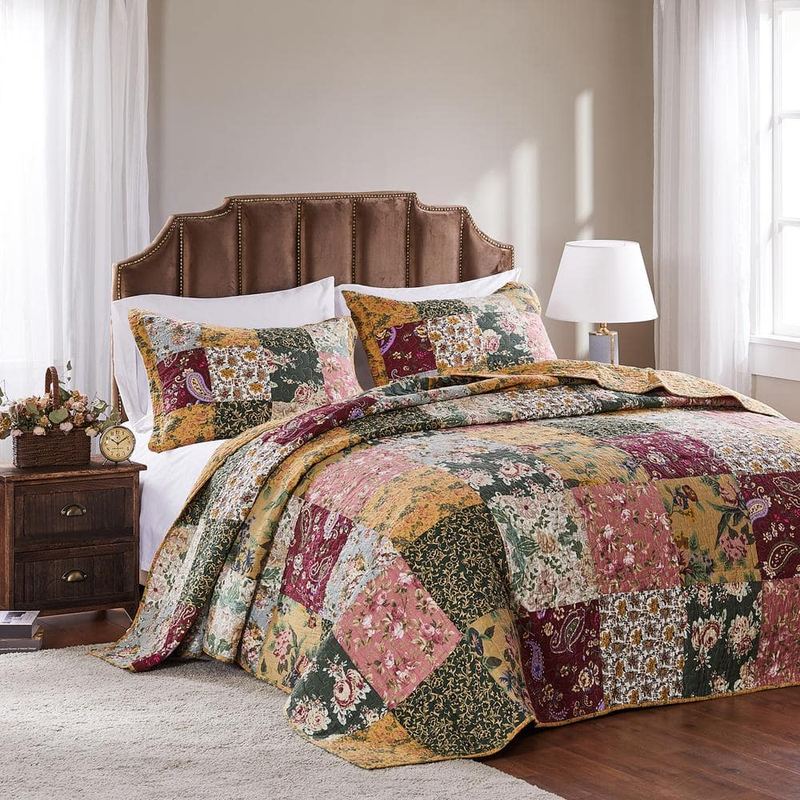 Greenland Home Fashions - Antique Chic 2-Piece Twin Bedspread Set