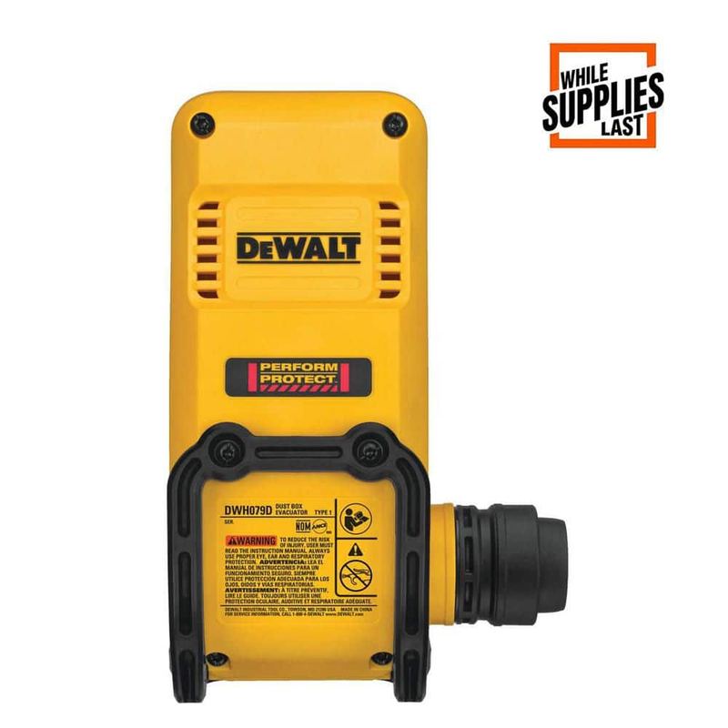 DEWALT - SDS Rotary Hammer Dust Box Evacuator