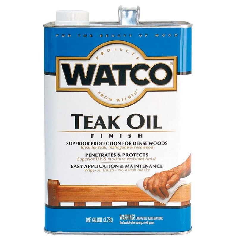 Watco - 1 Gallon Teak Oil in Clear (2 Pack)