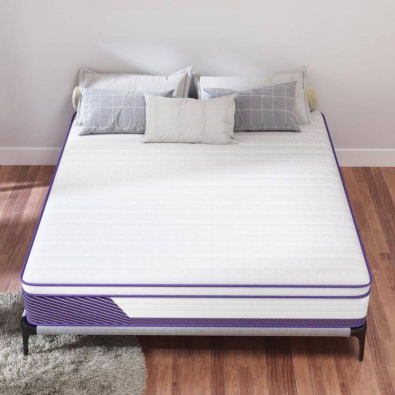 CHEVNI - Hybrid King Medium Memory Foam 12 in. Bed-in-a-Box Mattress