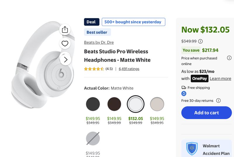 $350 - Beats Studio Pro 🎶