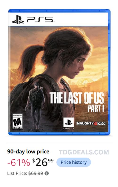 PS5 DEAL: THE LAST OF US $26.99 👀