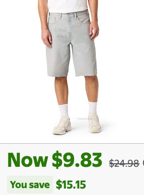 61% OFF LEVI STRAUSS JEAN SHORTS 🩳