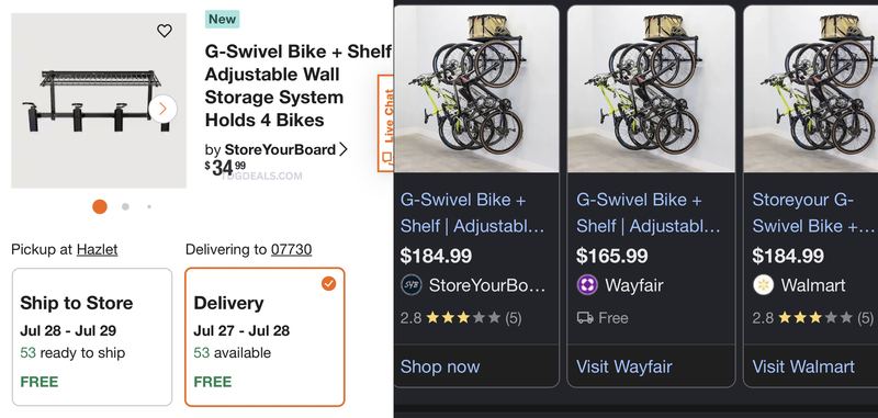 Garage Storage Deal