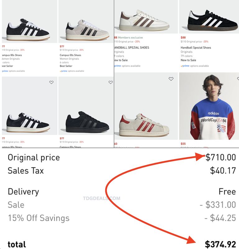 STACKING CODES @ ADIDAS