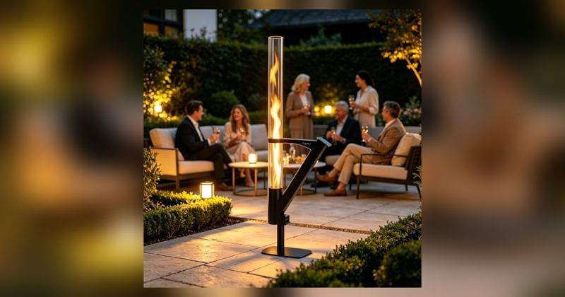 55" OUTDOOR ROCKET STOVE DOWN TO $55
