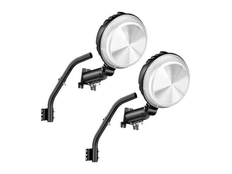 70% OFF: Kondras 2-Pack 24000LM LED Barn Lights Dusk to Dawn