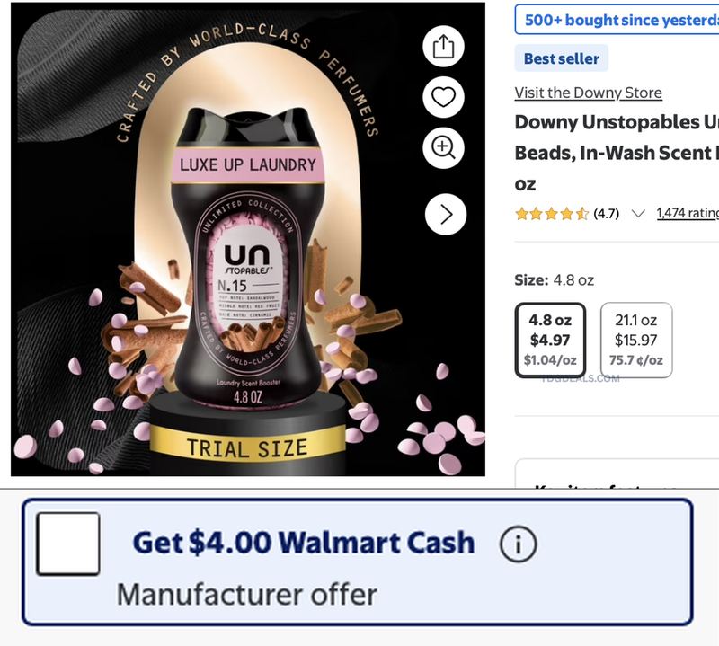 $0.97 AFTER WALMART CASH BACK 👀