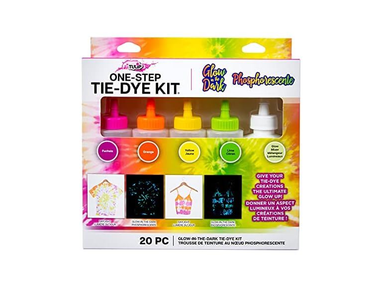 Tulip One-Step Tie-Dye Kit, Glow in the Dark Neon