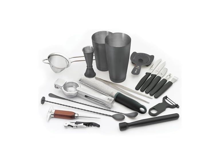 81% OFF: Barfly Cocktail Set, 12-Piece Deluxe, Matte Black