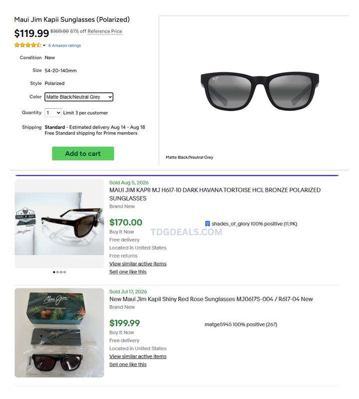 MAUI JIM POLARIZED DEAL 😎