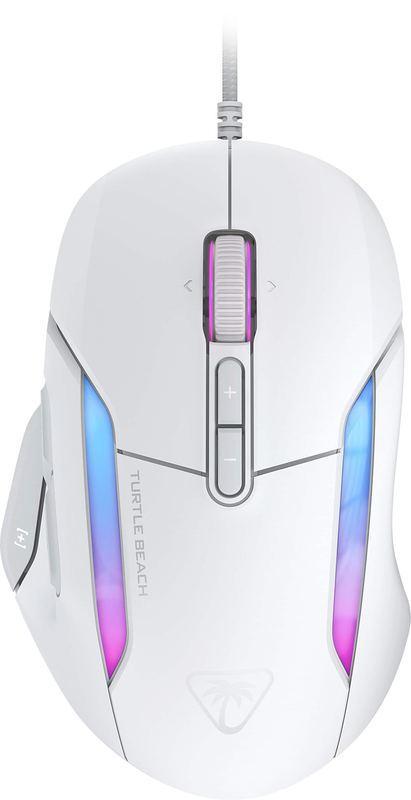 Turtle Beach - Kone II Wired Optical Gaming Mouse with RGB Lighting - Wired - Arctic White