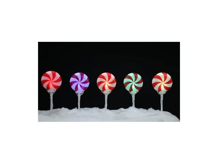 Brite Star Candy Lollipop Path Lights