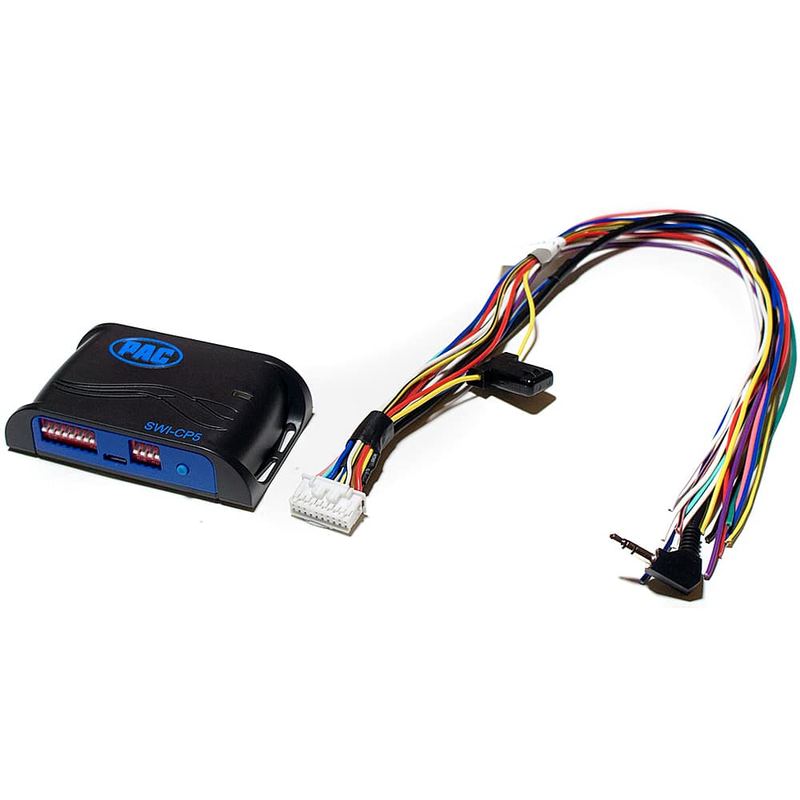 PAC - Steering Wheel Control Interface for Select Vehicles - Black/Blue