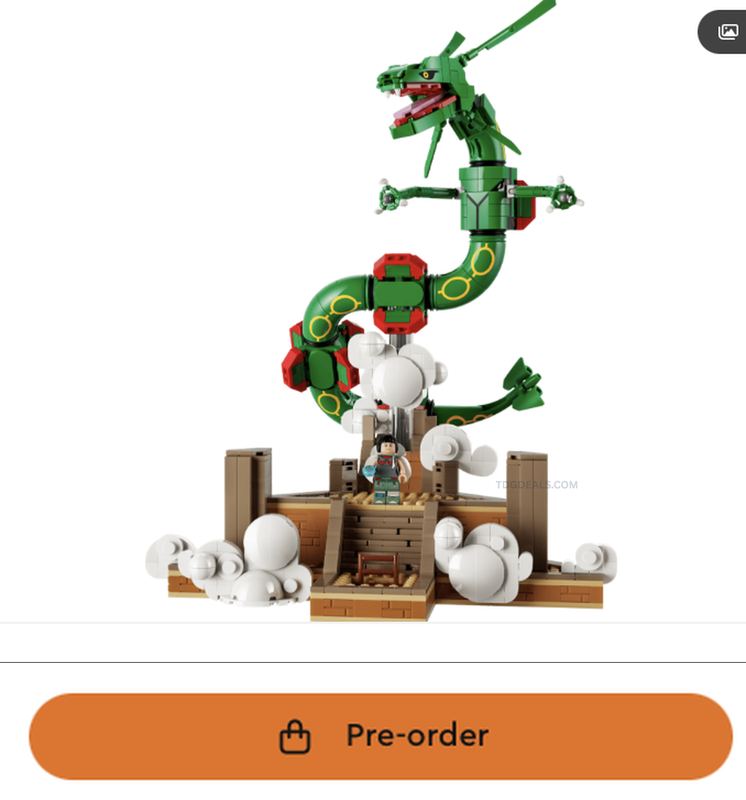 PRE-ORDER LEGO RAYQUAZA 🚨