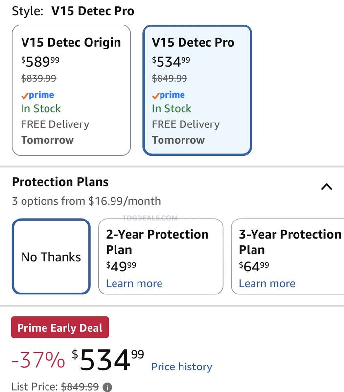 DYSON V15 DETECT PRO PRIME DAY DEAL 👀
