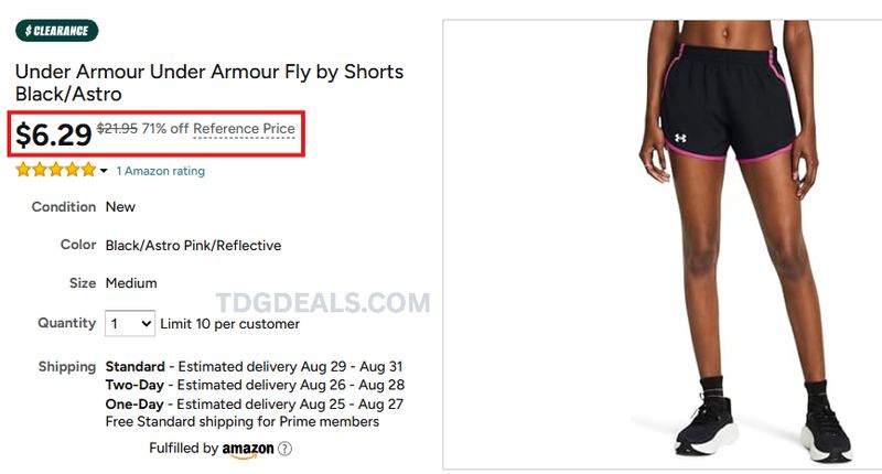 UNDER ARMOUR SHORTS 71% OFF